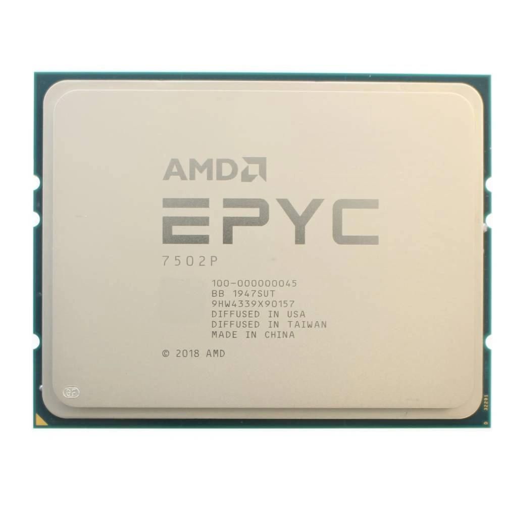 AMD EPYC 7502P 2.5GHz 32-Core 64 Threads 7nm SP3 180W Processor