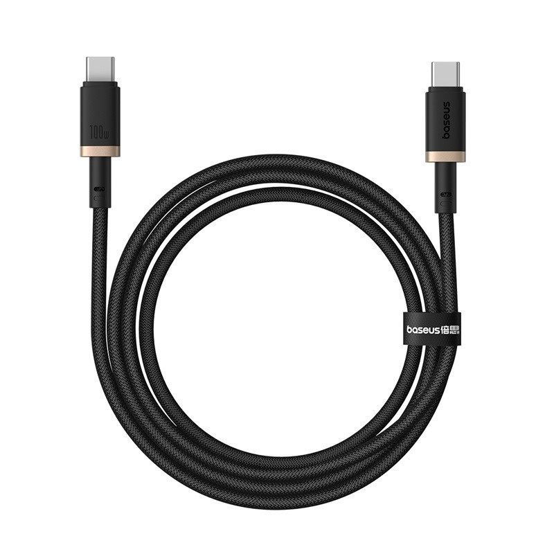 Baseus Dura USB-C to USB-C Data Cable, 100W, 1m - Black