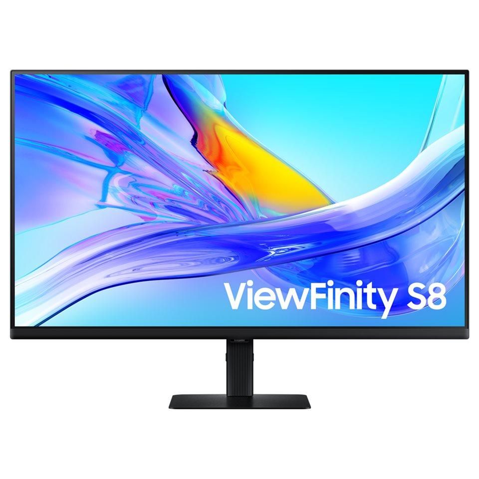 Samsung ViewFinity S8 - 32" LED Screen - UHD 3840x2160 @ 60Hz - IPS - USB - HDMI, DisplayPort, USB-C