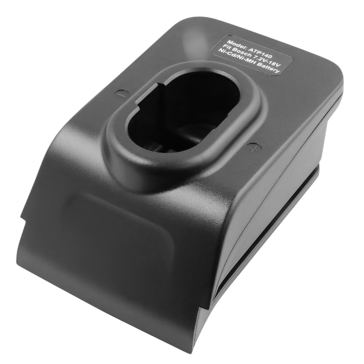 Base para cargador de baterías Bosch Avizar - Negro (Modelo 66100) Compatible con BAT001/BAT011/BAT015