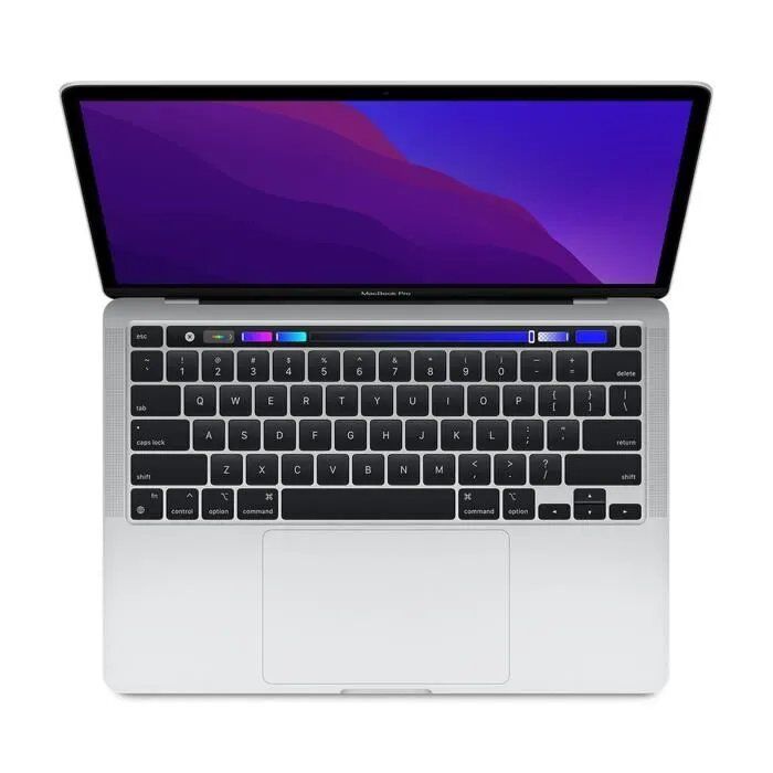 Apple MacBook Pro Touch Bar 13" M1 3.2GHz 16GB 512GB SSD Silver (2020) - Refurbished - Excellent Condition