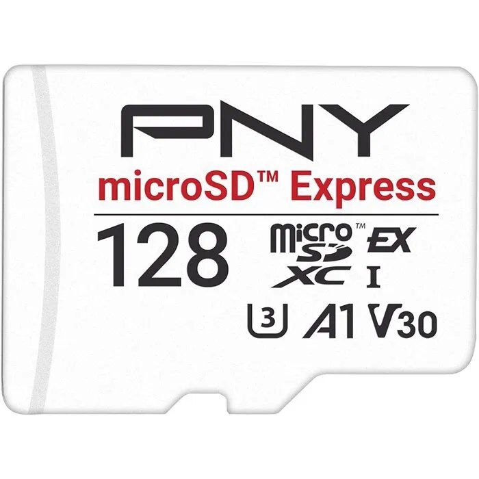 PNY microSD Express 128GB U3 V30 A1 MicroSDXC Card