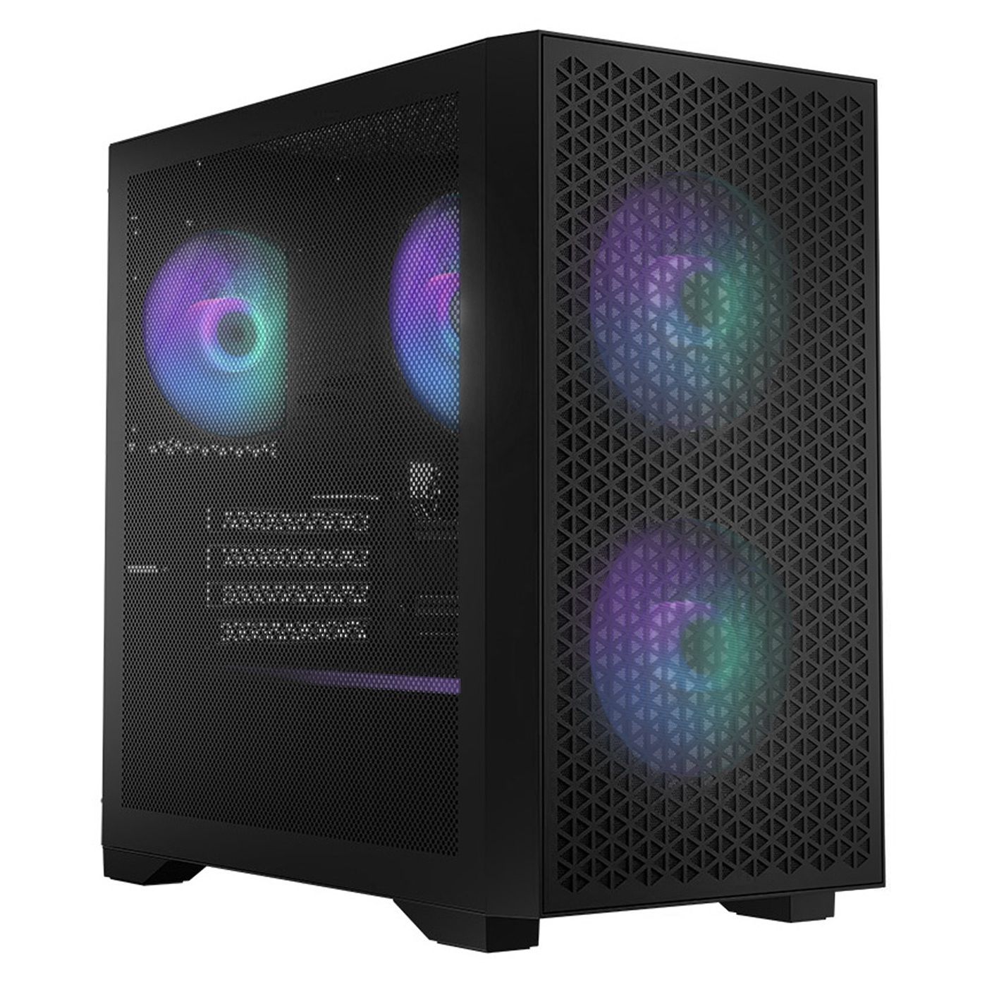 PC de juego VIST Mesh - Ryzen 5 5600GT, 16GB de RAM, GeForce GT 710, 500GB SSD, WiFi, Windows 11 Pro