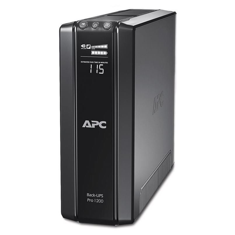 APC Back-UPS Pro 1200 - UPS - 230V AC - 720W - 1200VA - USB - 6 Output Connectors