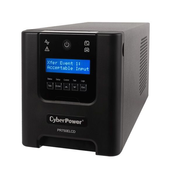 CyberPower PR750ELCD 675W 750VA 7Ah Tower Series UPS