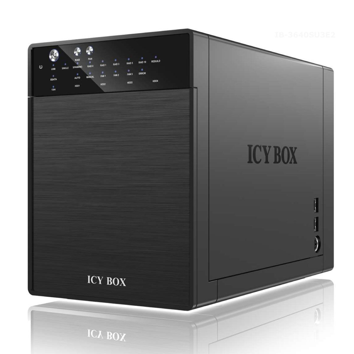RaidSonic ICY BOX IB-3640SU3 4-Bay External Hard Drive Enclosure