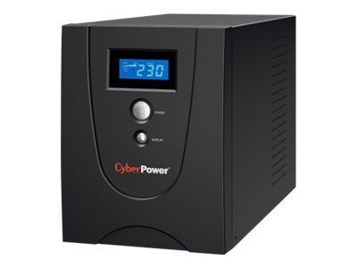 CyberPower Value 2200EILCD - 1320W Inverter - 2200 VA - 9Ah - RS-232, USB Ports - 6 Output Connectors