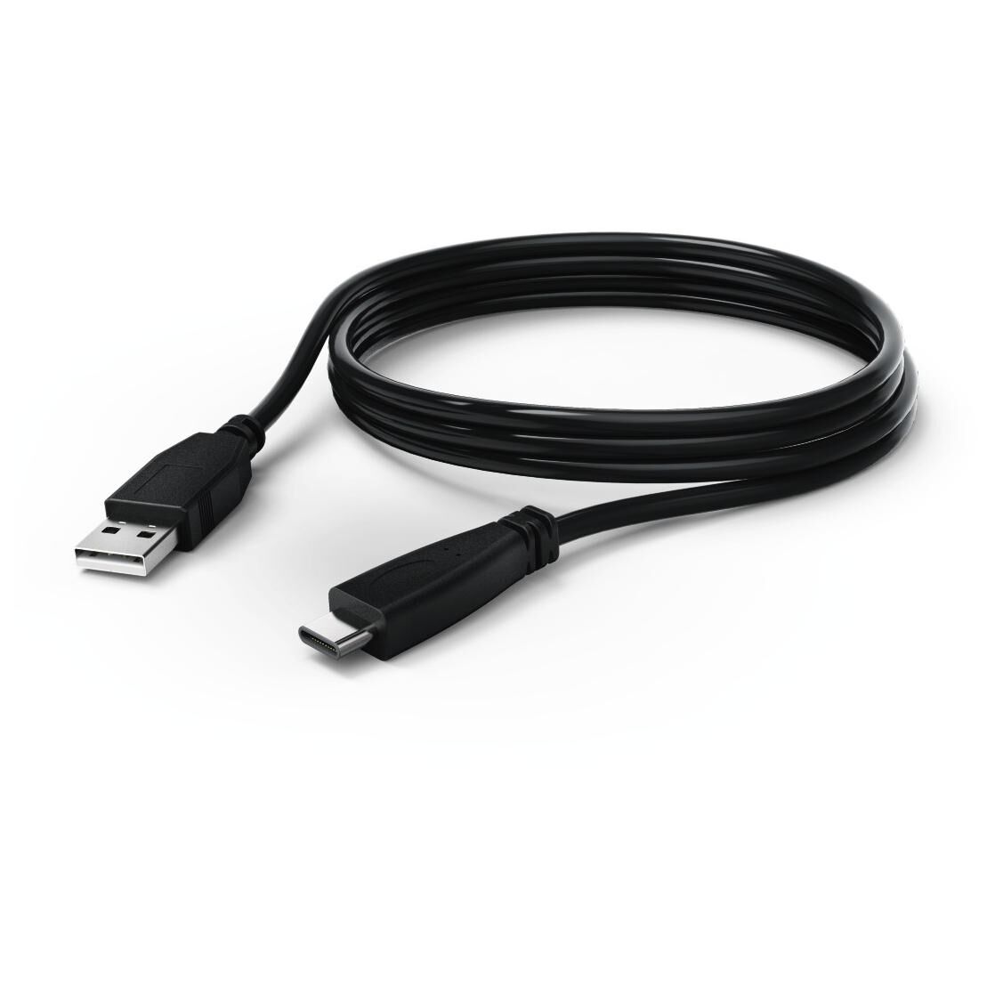 Cable Hama USB 2.0 de 2 metros A Masculino/Masculino Negro