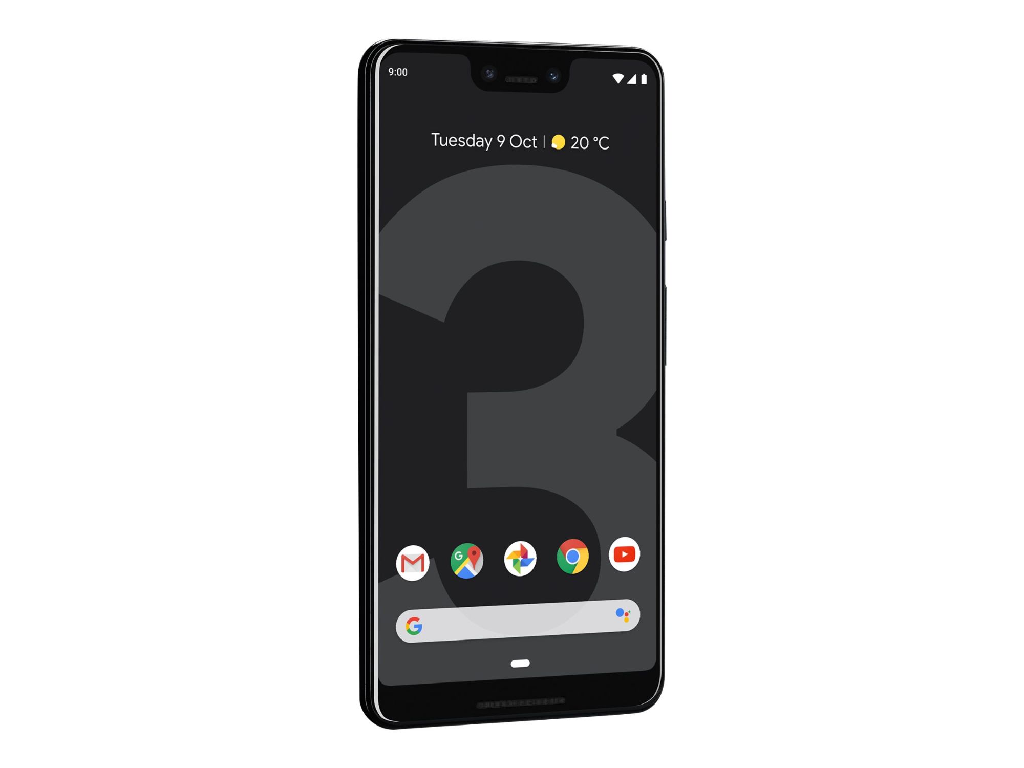 Google Pixel 3 XL (6.3", 4GB RAM, 64GB Storage, Black)