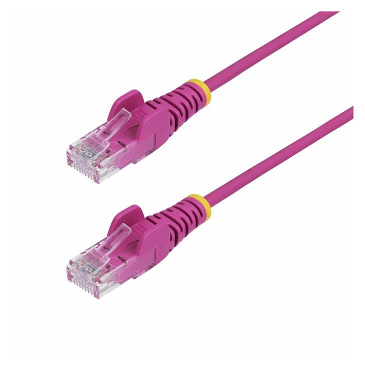Cable Ethernet StarTech rosa de 1,5 m Cat6