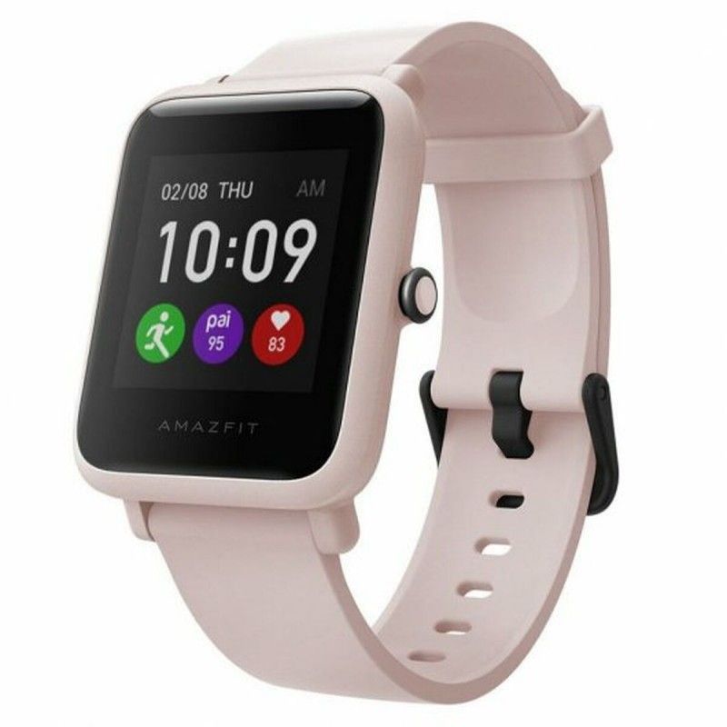 Amazfit Bip S Lite Smartwatch, Rose Gold, 1.28"