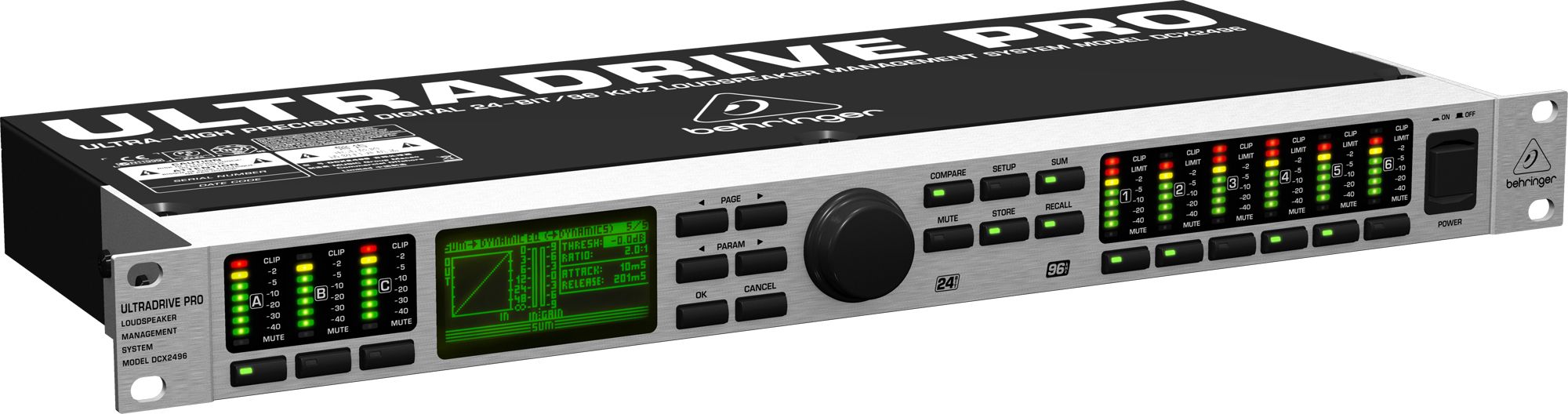 Behringer DCX 2496 Active Filter