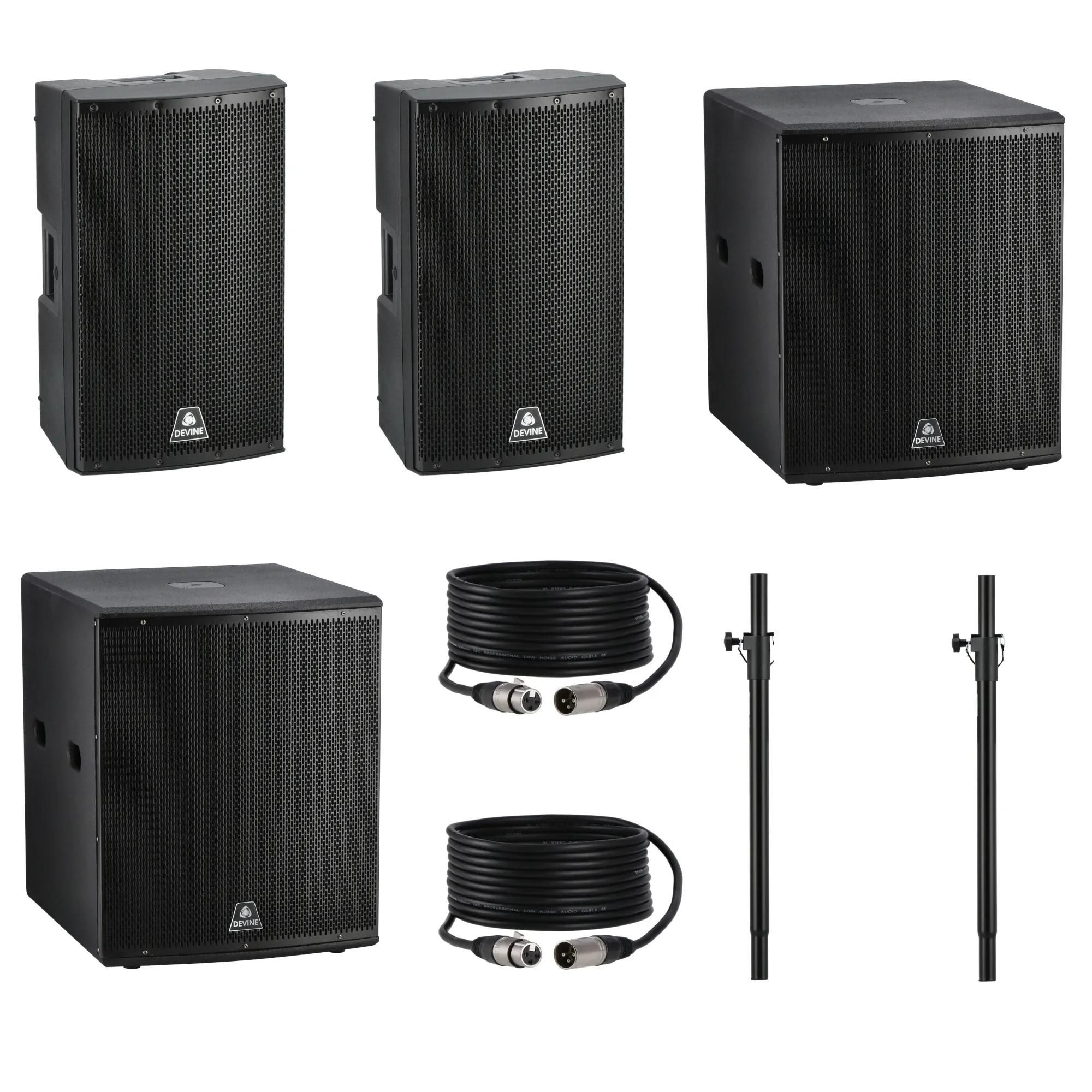 Devine Onyx Set (2x 12A + 2x 18SA)