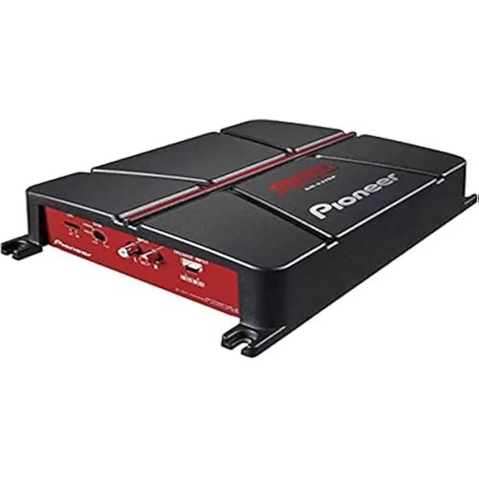 Pioneer GM-A3702 2-Channel Amplifier - 400W Power - 1x180W/2x60W - Black