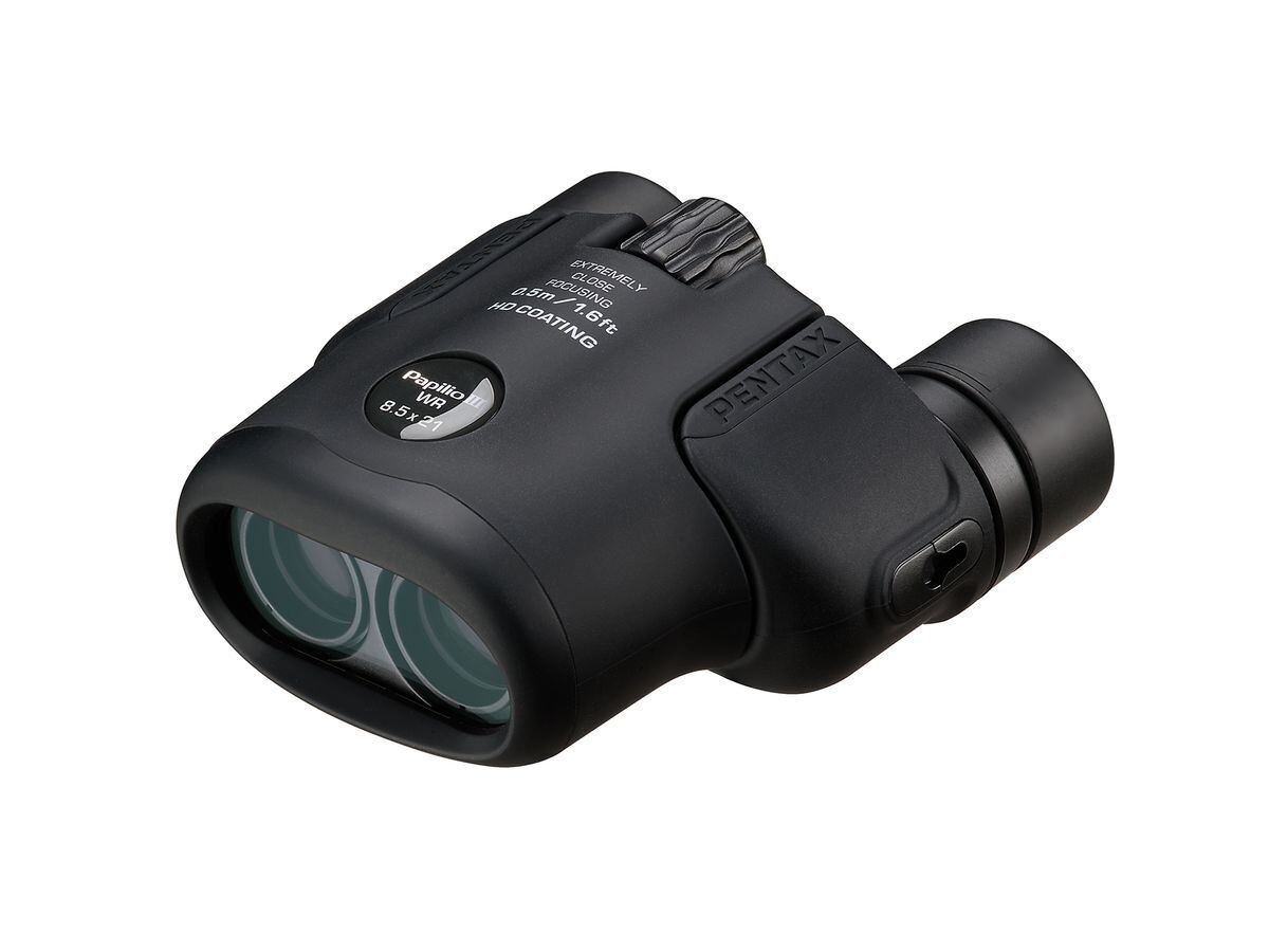 Pentax Papilio 8.5x21 WR Binoculars, Black