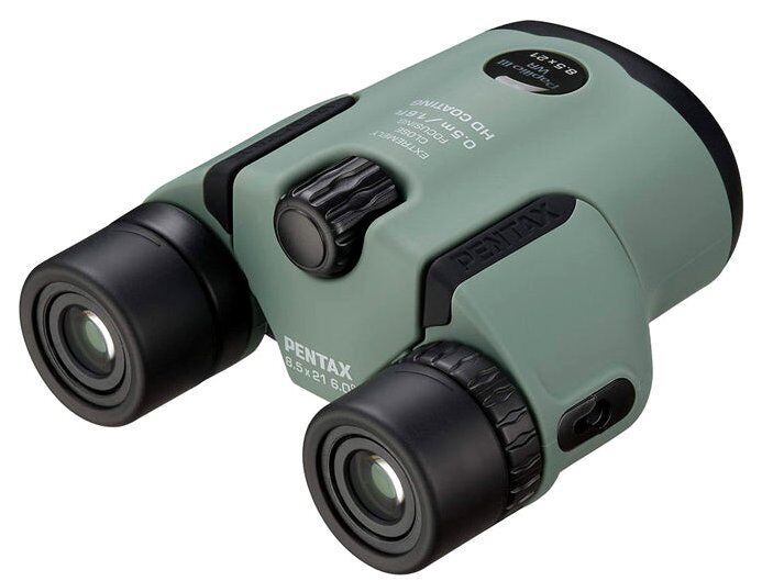 Pentax Papilio 8.5x21 WR Binoculars, Green