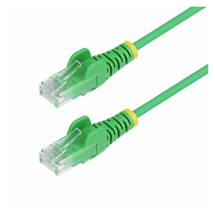 StarTech 7m Green Slim CAT6 Ethernet Cable, Snagless
