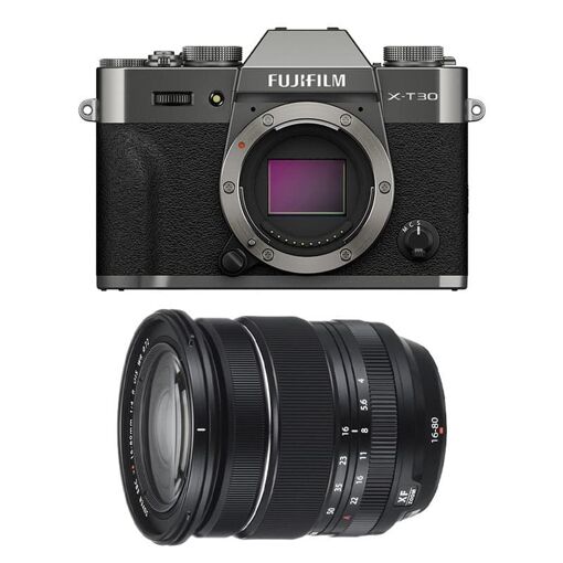 Fujifilm X-T30 III Anthracite + 16-80mm f/4 WR Black with 3-Year Warranty