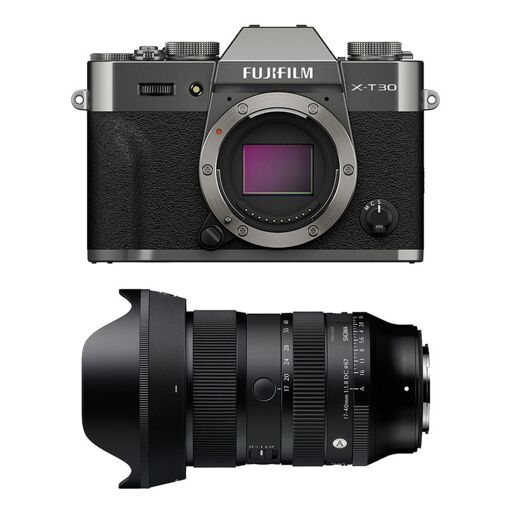 Fujifilm X-T30 III Anthracite + Sigma 17-40mm f/1.8 DC Art Lens (3-Year Warranty)