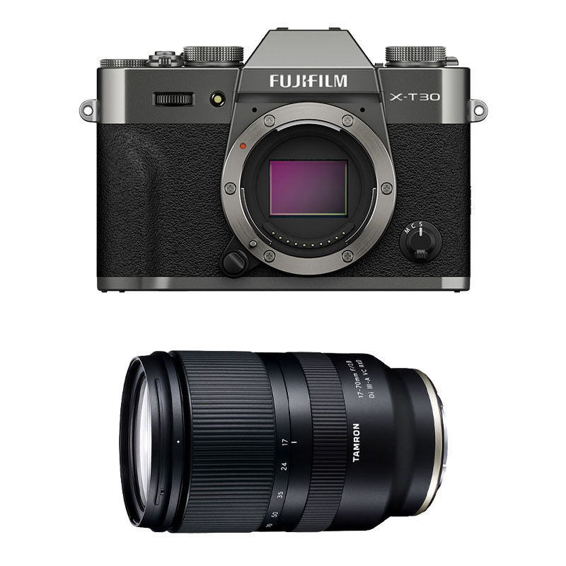 Fujifilm X-T30 III Anthracite + Tamron 17-70mm F/2.8 Di III-A VC RXD 3-Year Warranty