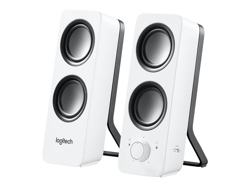 Logitech Z200 Speakers - White