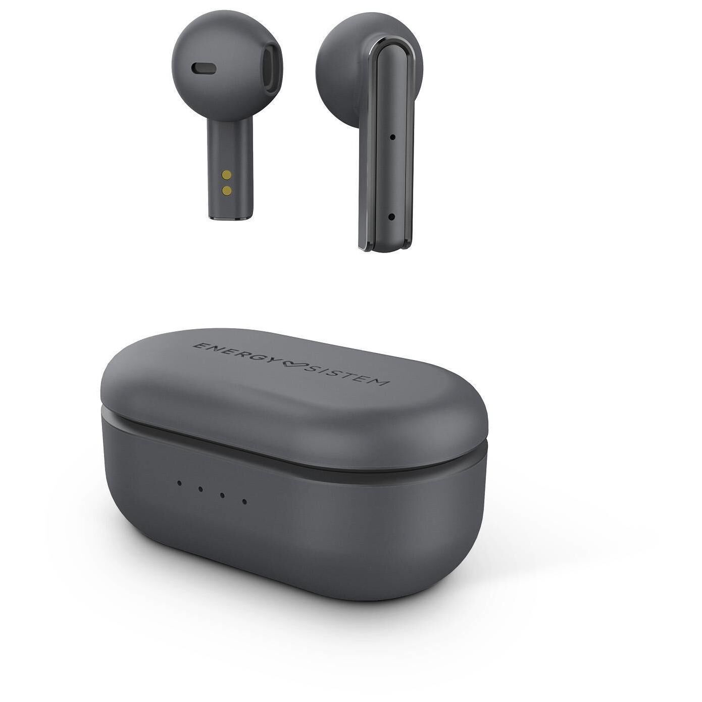 Auriculares Energy Sistem Style 4 verdaderos inalámbricos - Auriculares Bluetooth estéreo con estuche de carga