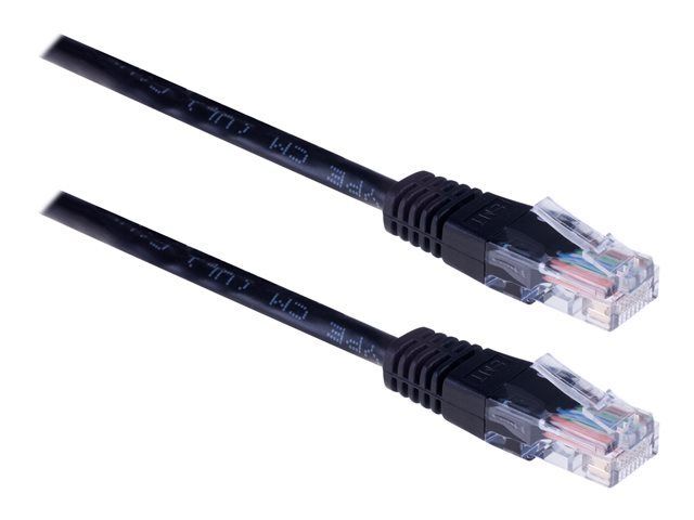 Cable de red Ewent de Eminent - 2 m, CAT 5e UTP, RJ-45 (M) a RJ-45 (M), Negro