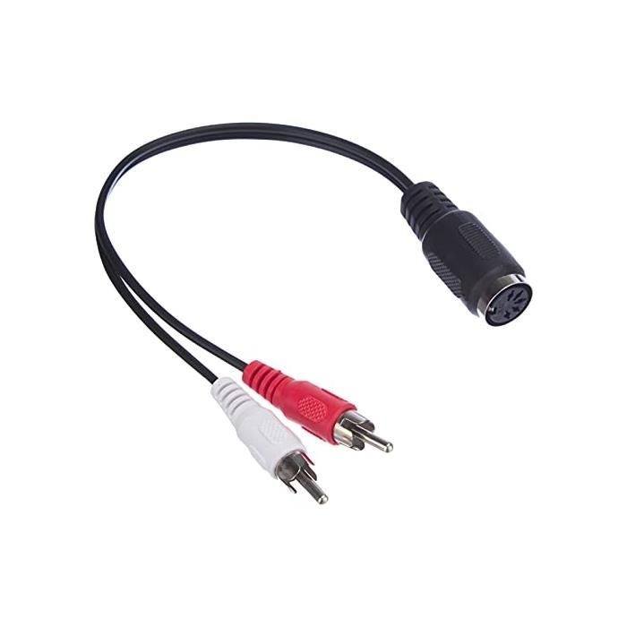 Good Connections Audio Adapter 5-Pin Female to 2 x RCA Male