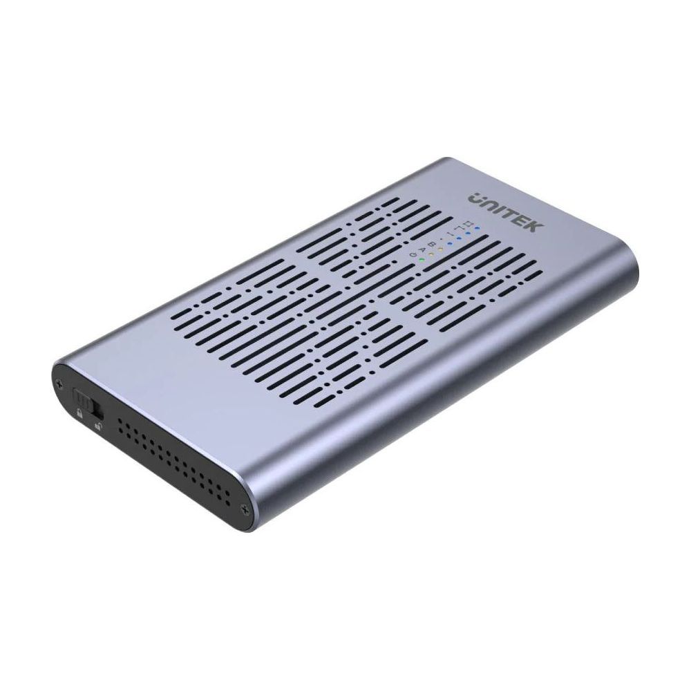 Unitek 2-Bay SSD PCIe Gen3x2 NVMe M.2 USB 3.2 Gen 2 20Gbps Enclosure