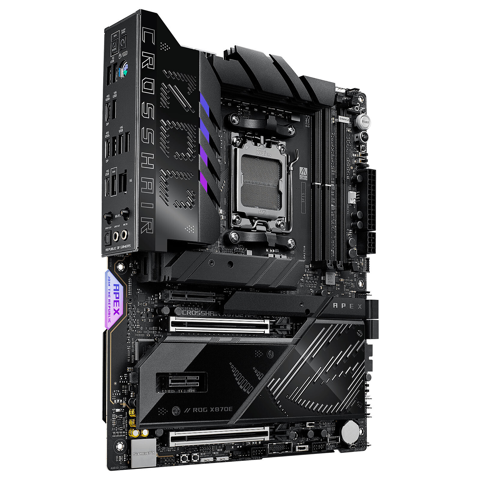 Carte mère ASUS ROG Crosshair X870E Apex