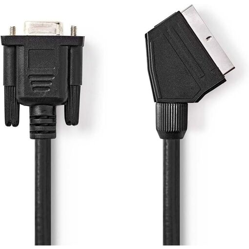 Câble Nedis SCART vers VGA 2,00 m Noir