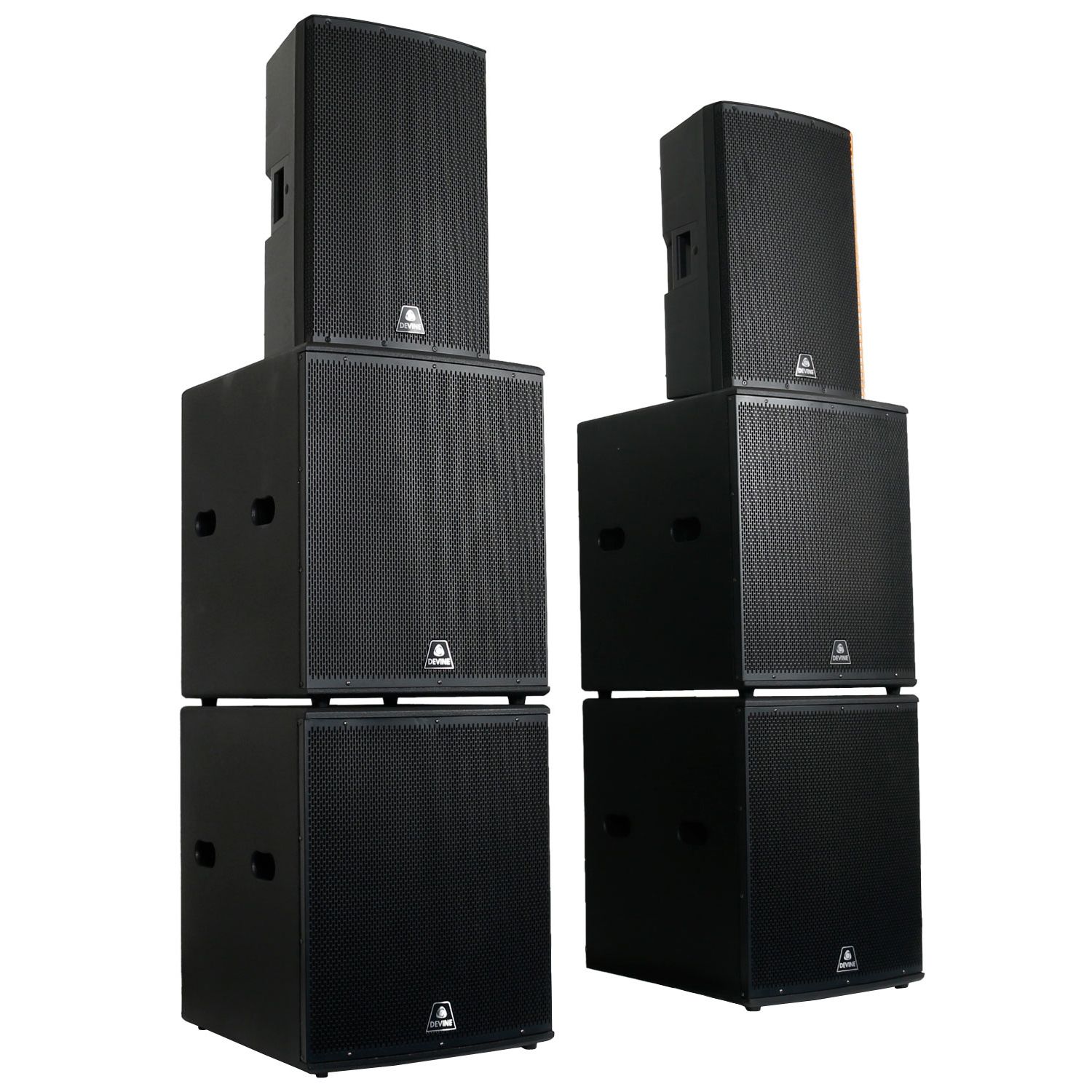 Kit de altavoces Devine Onyx 2.4 15A + 18SA