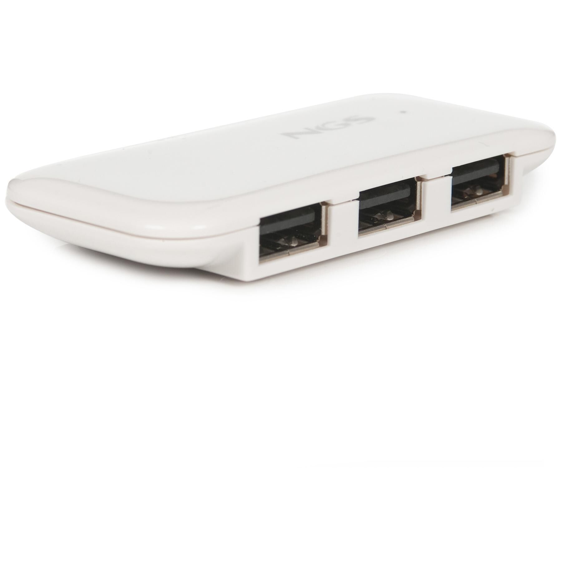 NGS 2.0 USB Hub & Adapter - 480 Mbit/s, White