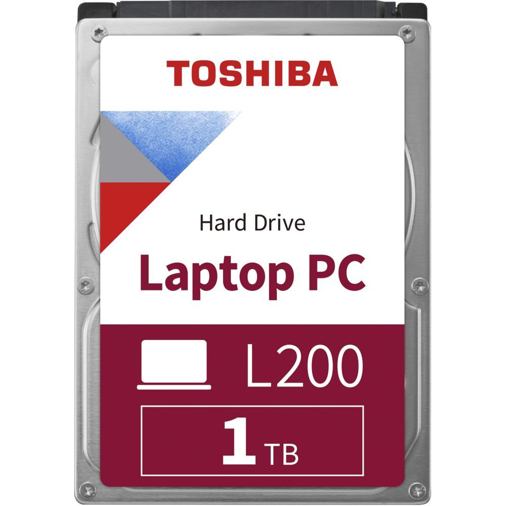 Toshiba L200 - 1TB Internal Hard Drive - 2.5" SATA 6Gb/s - 5400 RPM