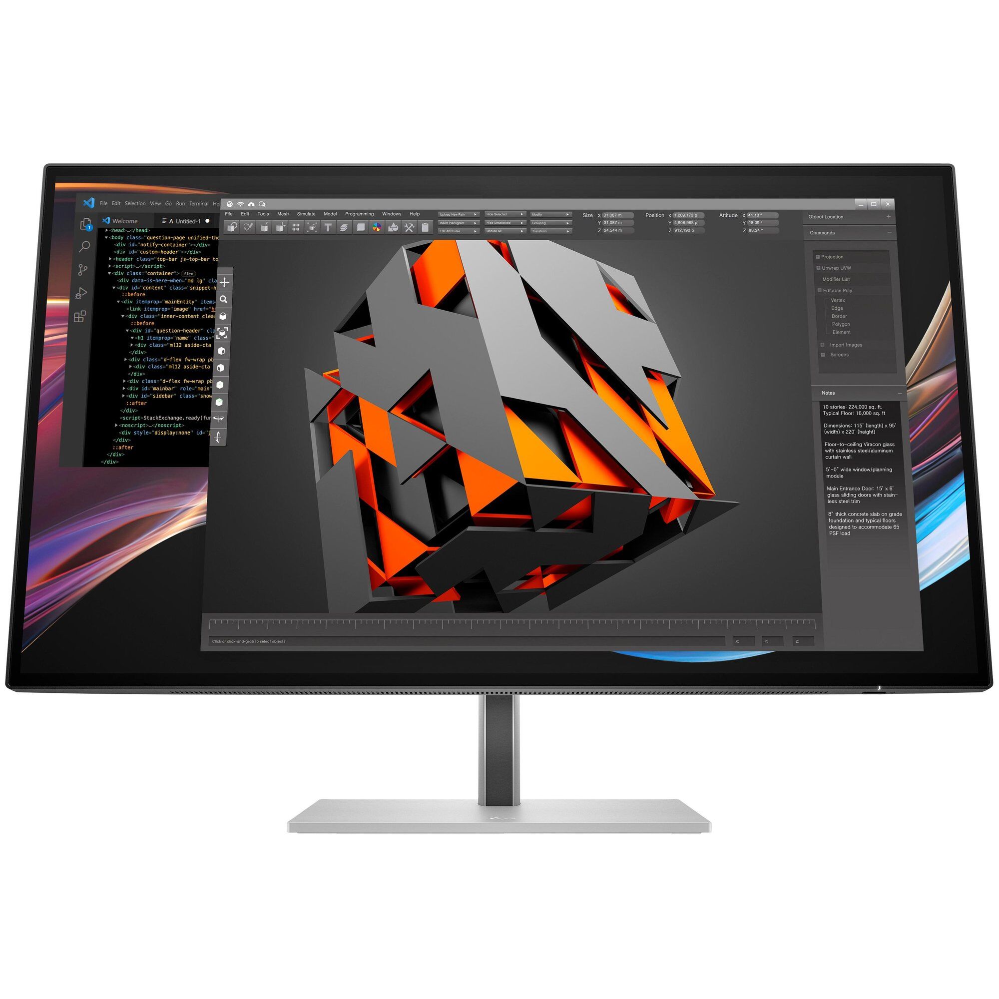 HP Series 7 Pro 27-inch 4K Thunderbolt 4 Monitor