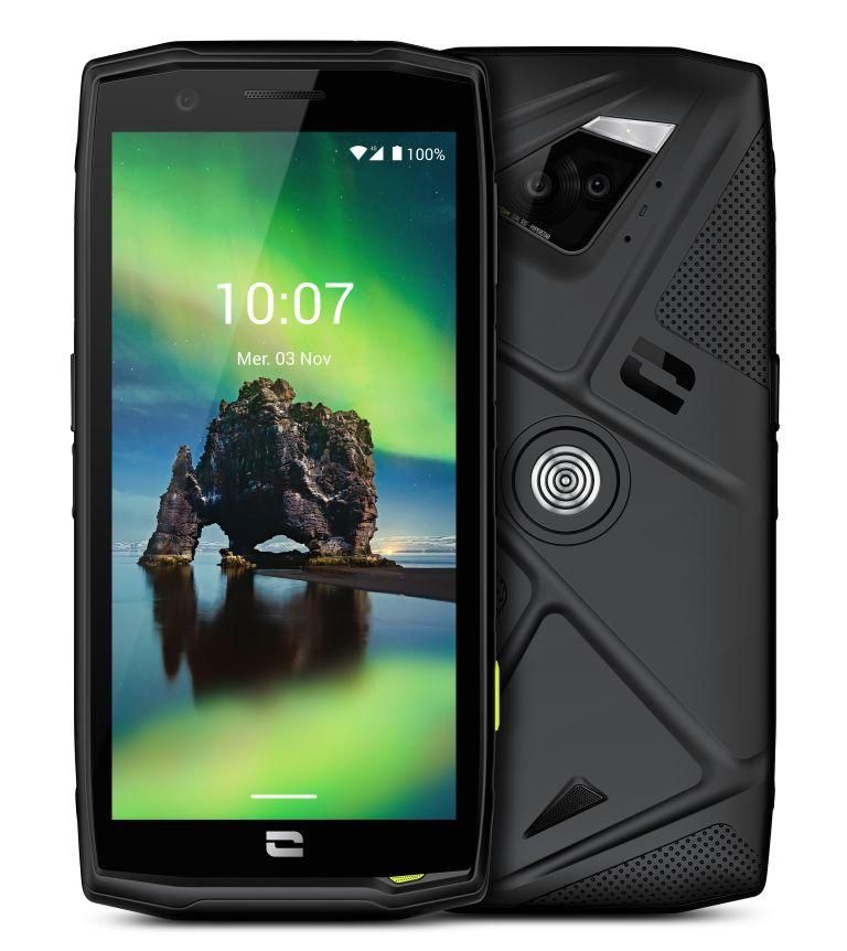 Crosscall Action-X5 64GB Smartphone + 32GB Micro SD Card - Black