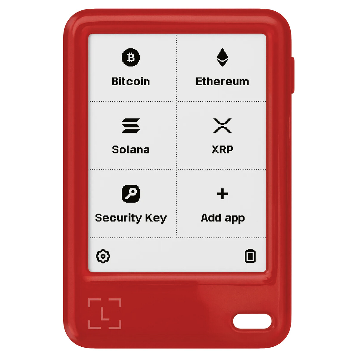 Ledger Nano Gen 5 - Crimson Red