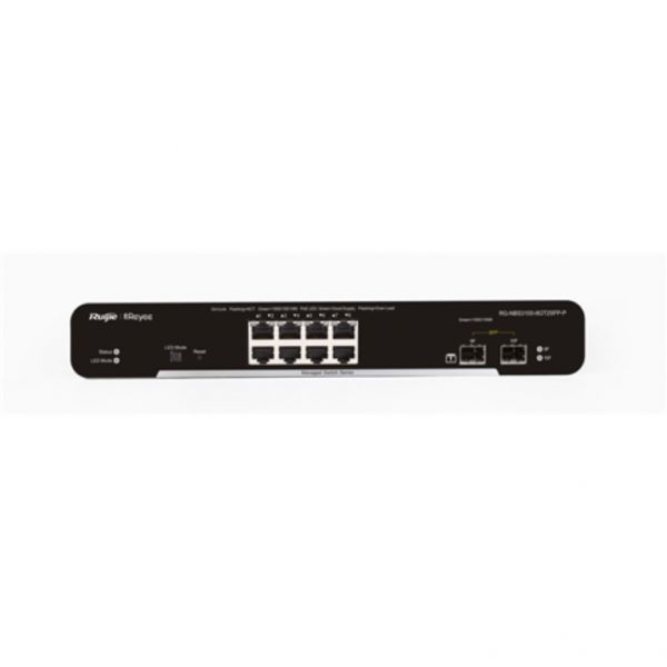 Ruijie Networks Gigabit Ethernet Switch 8-Port, PoE
