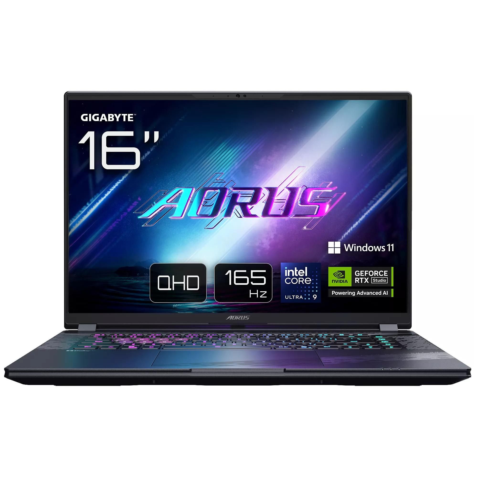 Gigabyte Aorus Elite 16  WQXGA 165Hz Gaming Laptop