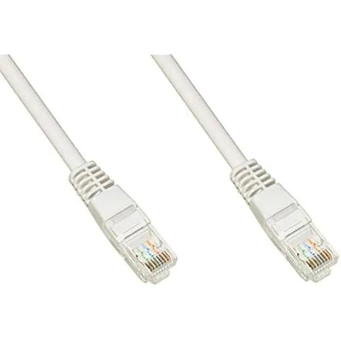 Link UTP Network Cable - Cat. 5E - Unshielded - 1m - Grey