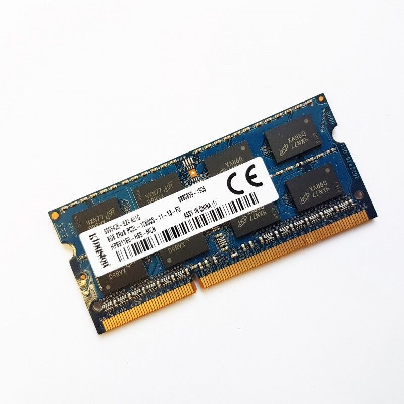 8GB DDR3 SODIMM RAM for HP Laptops (PC3L-12800S, 1600MHz)