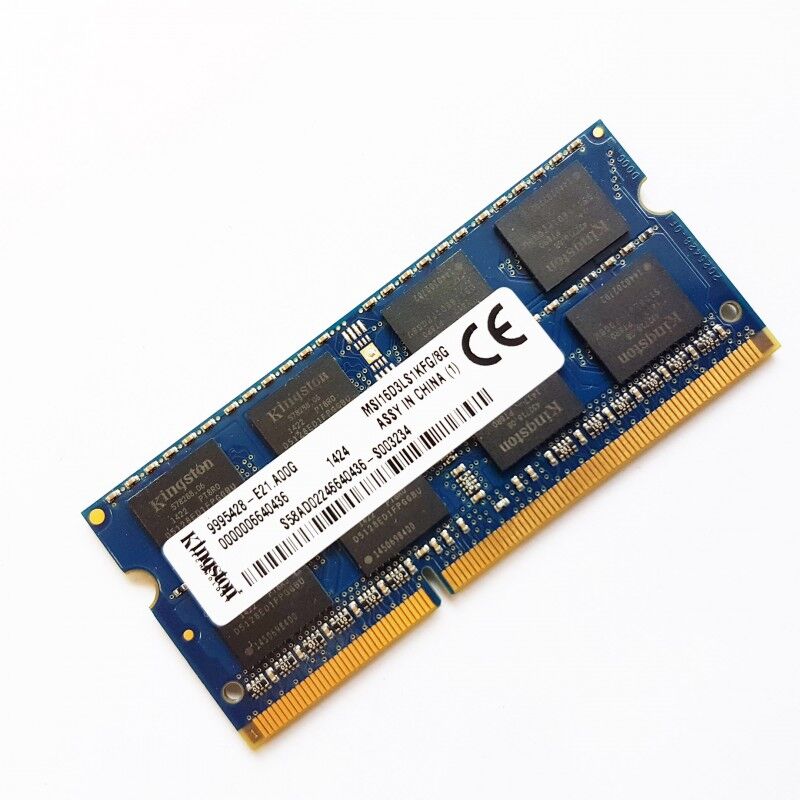8GB DDR3 SO-DIMM RAM (1600MHz, CL11, 2Rx8)