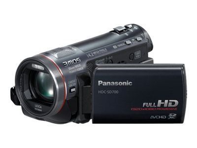 Panasonic HDC-SD700 Camcorder - 1080p, 3.05MP, 12x Optical Zoom, Leica, Flash Card