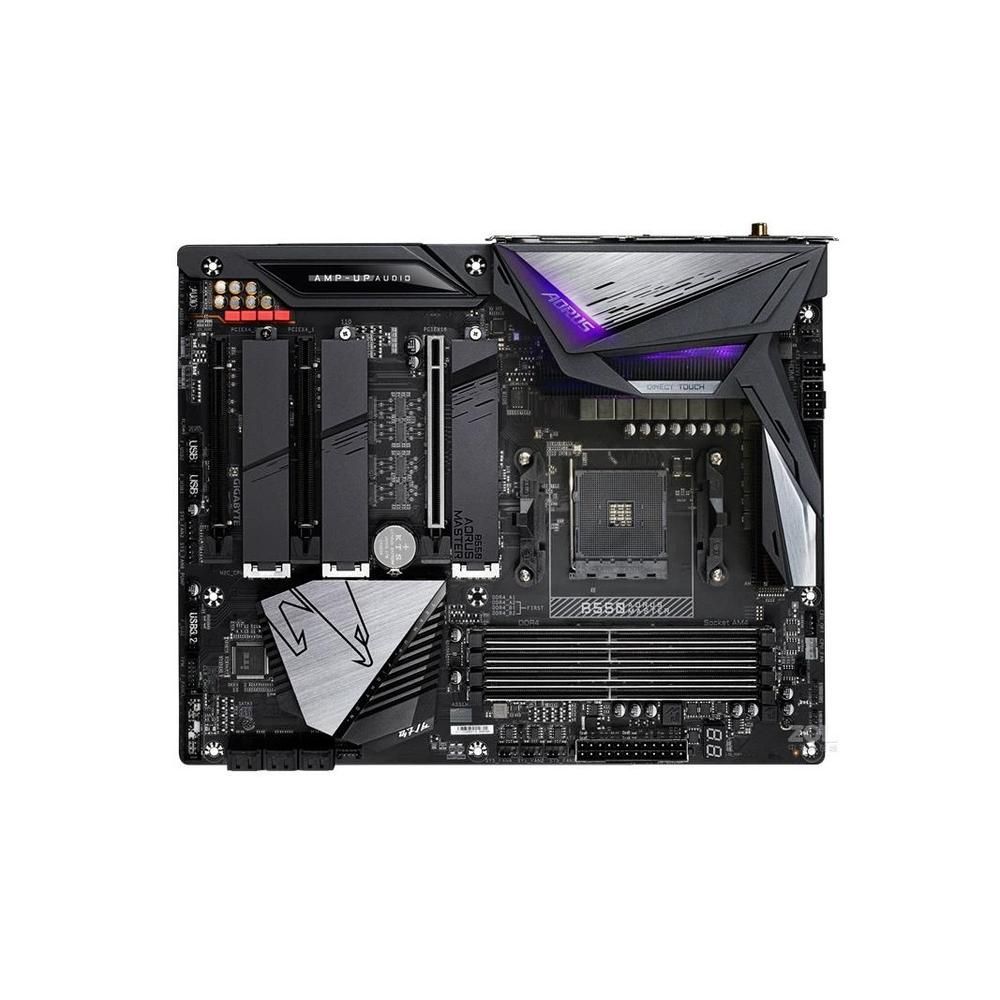 Placa base Gigabyte B550 AORUS Master, AMD B550, Socket AM4, 128GB DDR4