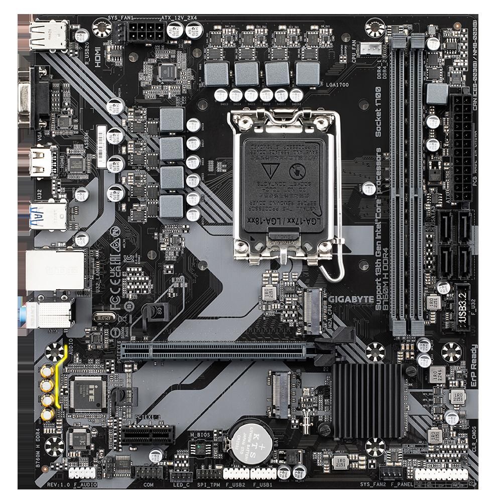 Placa base Gigabyte B760M H DDR4