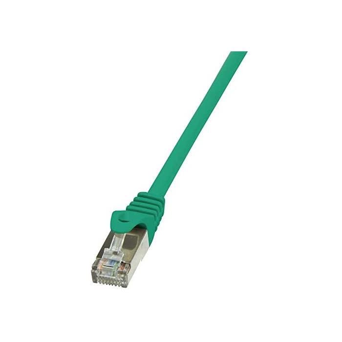 Cable de red Logilink Cat5e F/UTP AWG26 7,50 m Verde