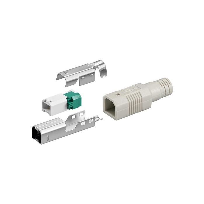 Connecteur USB B Mâle Goobay, montage sans outil