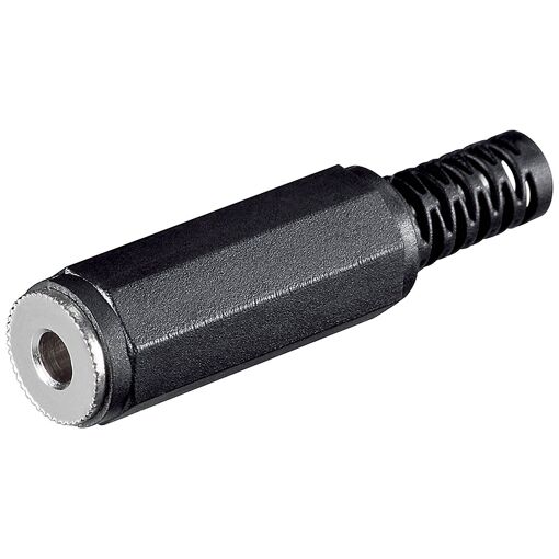 Connecteur audio stéréo femelle 3,5 mm Goobay