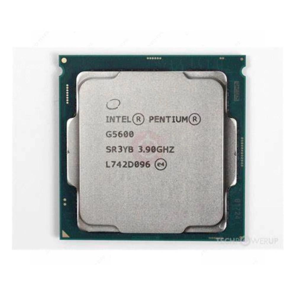 Intel Pentium G5600 Processor, 3.9GHz, 2 Core, 4 Threads, 14nm, LGA 1151, 54W