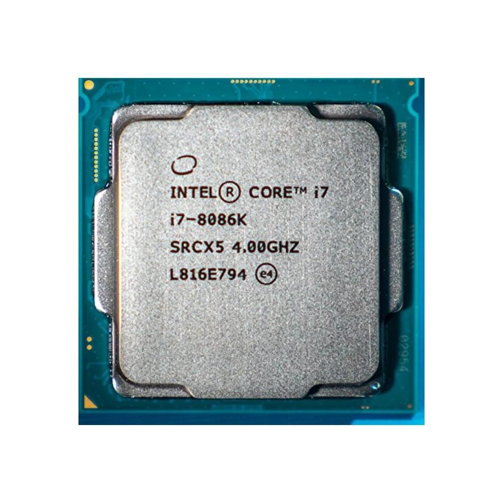 Intel Core i7-8086K Processor, 4GHz, 6 Cores, 12 Threads, 14nm, LGA 1151, 65W